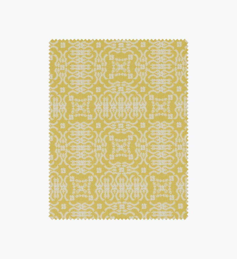 Tracy & Co Heritage Cotton Fabric - Butter