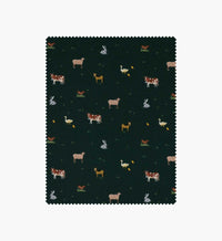 Tracy & Co Farm Animals Cotton Fabric - Evergreen