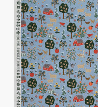 Tracy & Co Farmhouse Cotton Fabric - Slate