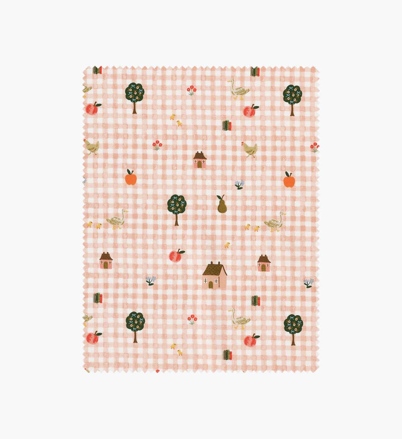 Tracy & Co Farmhouse Gingham Cotton Fabric - Pink