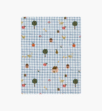 Tracy & Co Farmhouse Gingham Cotton Fabric - Blue