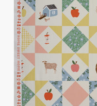 Tracy & Co Farmhouse Quilt Cotton Fabric - Multi