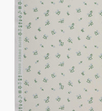 Tracy & Co Ditsy Hydrangea Cotton Fabric - Cream
