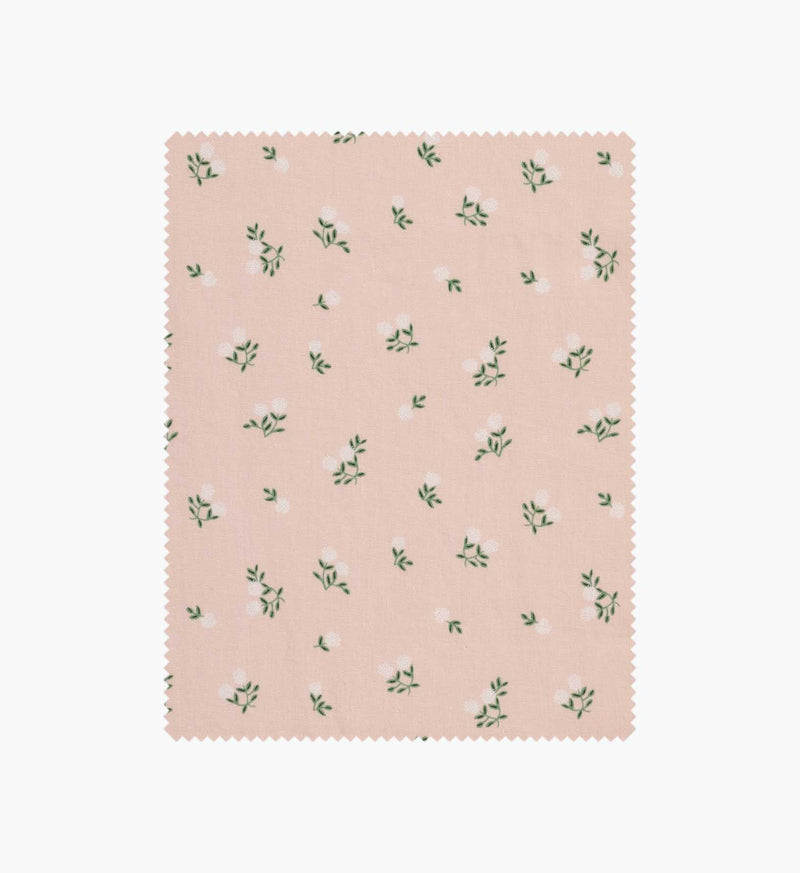 Tracy & Co Ditsy Hydrangea Cotton Fabric - Pink