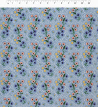 Tracy & Co Poppy Cotton Fabric - Slate