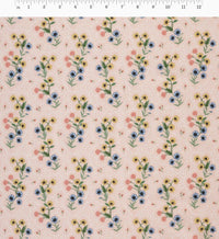 Tracy & Co Poppy Cotton Fabric - Pink