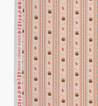 Tracy & Co Farmhouse Stripe Cotton Fabric - Pink
