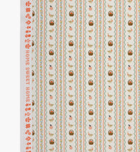 Tracy & Co Farmhouse Stripe Cotton Fabric - Cream
