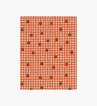 Tracy & Co Pumpkin Gingham Cotton Fabric - Orange