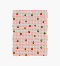Tracy & Co Pumpkin Gingham Cotton Fabric - Blush