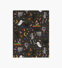 Tracy & Co Halloween Party Cotton Metallic Fabric - Black