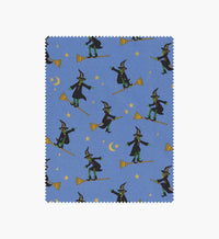 Tracy & Co Wicked Witches Cotton Metallic Fabric - Blue