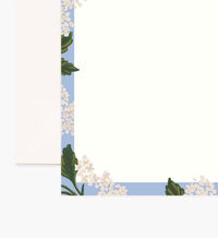 Tracy & Co Floral Personalized Stationery - Hydrangea