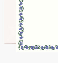 Tracy & Co Floral Personalized Stationery - Delphine
