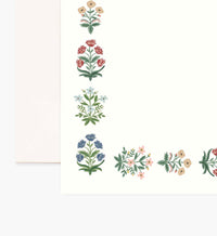 Tracy & Co Floral Personalized Stationery - Mughal Rose