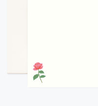 Tracy & Co Floral Personalized Stationery - Garden Roses