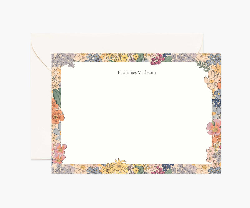 Tracy & Co Floral Personalized Stationery - Mimi