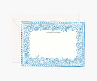 Tracy & Co Floral Personalized Stationery - Delft