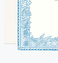 Tracy & Co Floral Personalized Stationery - Delft