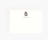 Tracy & Co Monogram Personalized Stationery - B