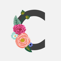 Tracy & Co Monogram Personalized Stationery - C