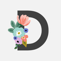 Tracy & Co Monogram Personalized Stationery - D
