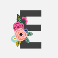 Tracy & Co Monogram Personalized Stationery - E