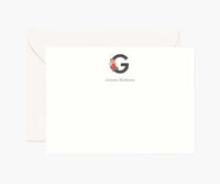 Tracy & Co Monogram Personalized Stationery - G