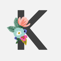 Tracy & Co Monogram Personalized Stationery - K