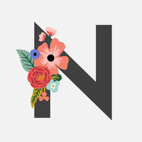 Tracy & Co Monogram Personalized Stationery - N