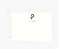 Tracy & Co Monogram Personalized Stationery - P