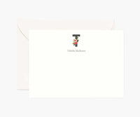 Tracy & Co Monogram Personalized Stationery - T