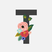 Tracy & Co Monogram Personalized Stationery - T