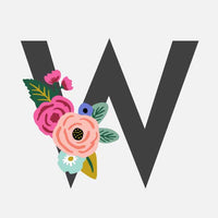 Tracy & Co Monogram Personalized Stationery - W