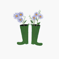 Tracy & Co Activities Personalized Stationery - Garden Boots