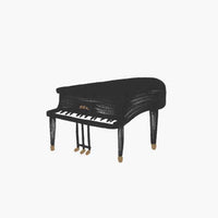 Tracy & Co Arts Personalized Stationery - Piano