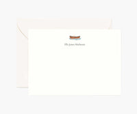 Tracy & Co Activities Personalized Stationery - Canoe