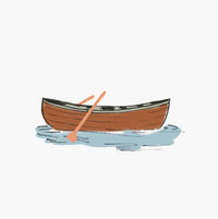 Tracy & Co Activities Personalized Stationery - Canoe