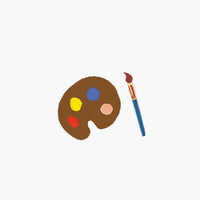 Tracy & Co Arts Personalized Stationery - Paint Palette
