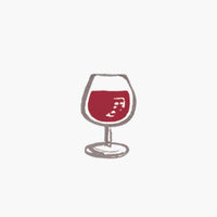 Tracy & Co Food & Drink Personalized Stationery - Red Wine