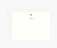 Tracy & Co Food & Drink Personalized Stationery - Martini