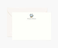 Tracy & Co Floral Personalized Stationery - Hydrangea Vase
