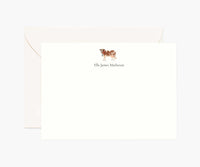 Tracy & Co Animals Personalized Stationery - Cow