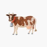 Tracy & Co Animals Personalized Stationery - Cow