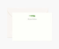 Tracy & Co Animals Personalized Stationery - Alligator