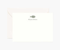 Tracy & Co Animals Personalized Stationery - Fish