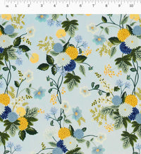 Tracy & Co Dahlia Rayon Fabric - Blue