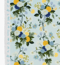 Tracy & Co Dahlia Rayon Fabric - Blue
