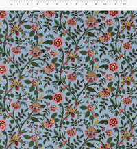 Tracy & Co Gracie Rayon Fabric - Slate