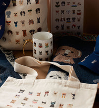 Tracy & Co Canvas Tote Bag - Dog Days
